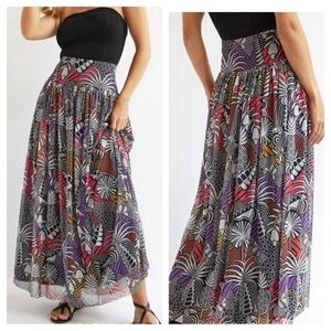 FARM RIO Tropical Maxi Skirt
